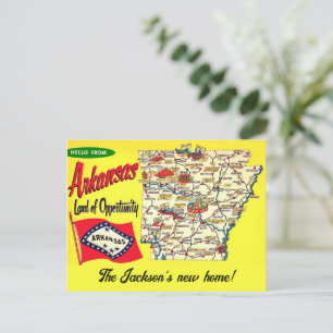 Arkansas - New Home Postcard 