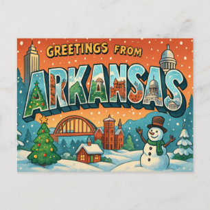 ARKANSAS Postcard