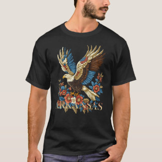 Arkansas Pride Eagle Design T-Shirt
