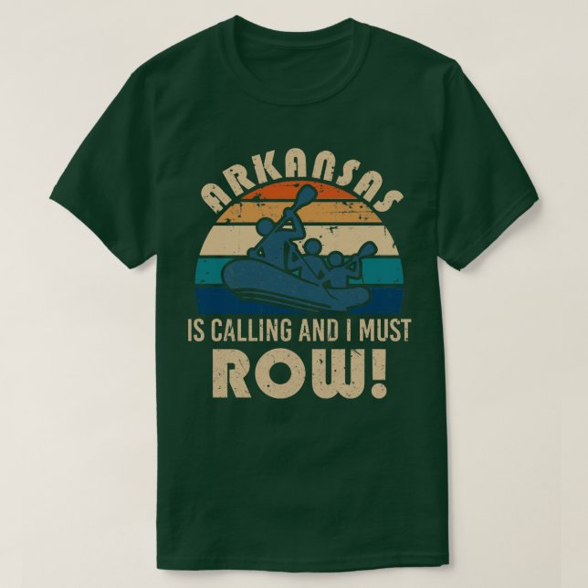 Arkansas rafting  T-Shirt (Design Front)
