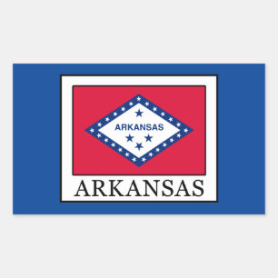 Arkansas Rectangular Sticker