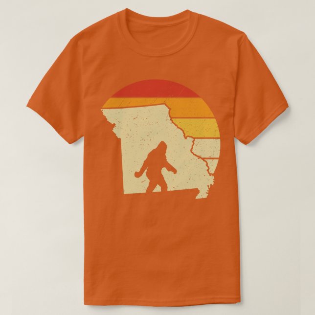 Arkansas Retro Sunset T-Shirt (Design Front)