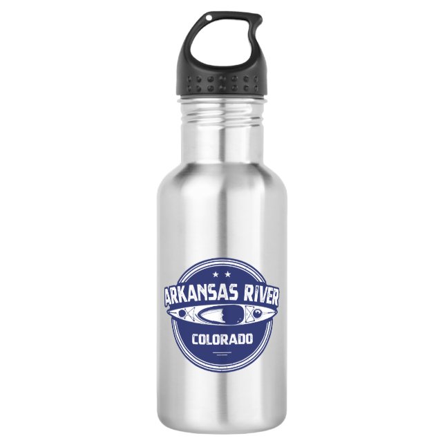 Arkansas River, Colorado 532 Ml Water Bottle (Front)