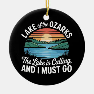 Arkansas River Colorado Adventure Vector T-Shirt Ceramic Tree Decoration