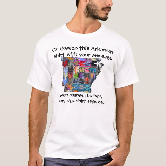 Arkansas  Shirt - Custom with Election or other (Front)