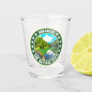 Arkansas                                           shot glass