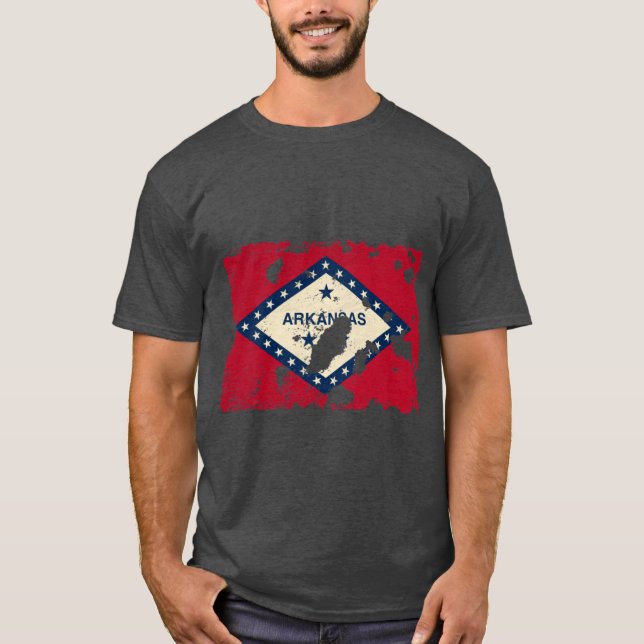 Arkansas Splatter T-Shirt (Front)