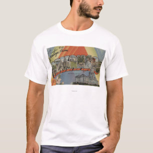 Arkansas (State Capital) - Large Letter Scenes T-Shirt