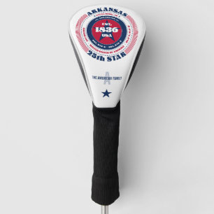 Arkansas State Circle Custom Golf Head Cover