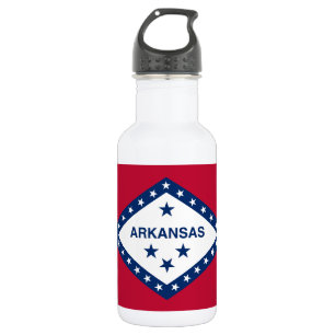 Arkansas State Flag 532 Ml Water Bottle