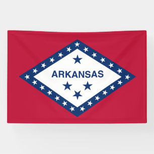Arkansas State Flag Banner