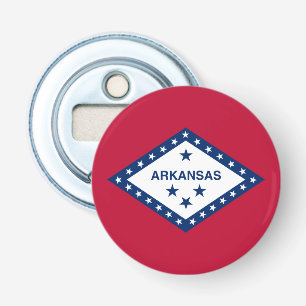 Arkansas State Flag Bottle Opener