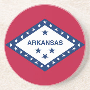 Arkansas State Flag Coaster