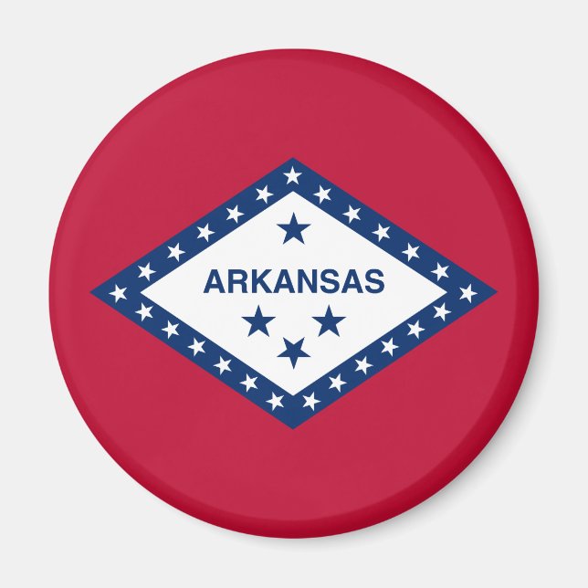 Arkansas State Flag Magnet (Front)