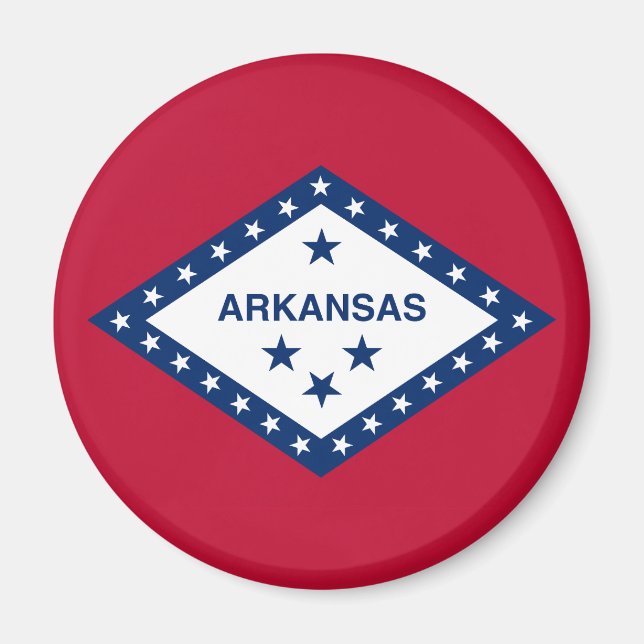 Arkansas State Flag Magnet (Front)