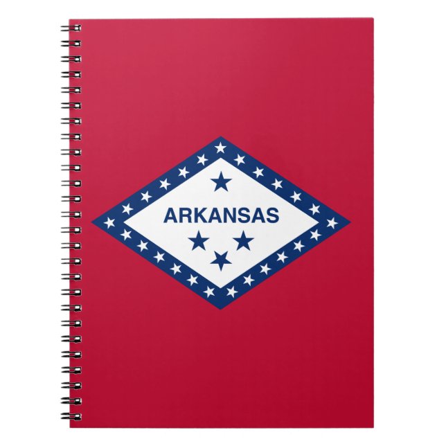 Arkansas State Flag Notebook (Front)