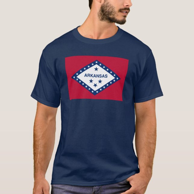 Arkansas State Flag T-Shirt (Front)