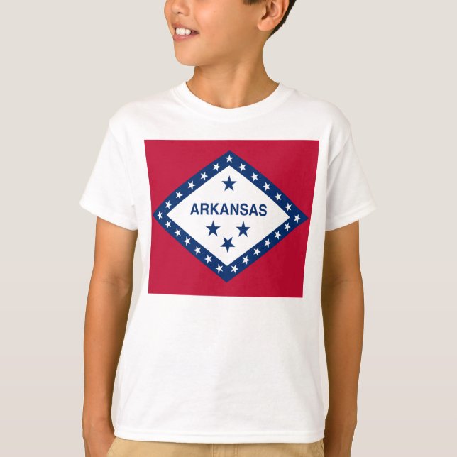 Arkansas State Flag T-Shirt (Front)