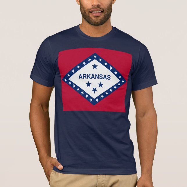 Arkansas State Flag T-Shirt (Front)