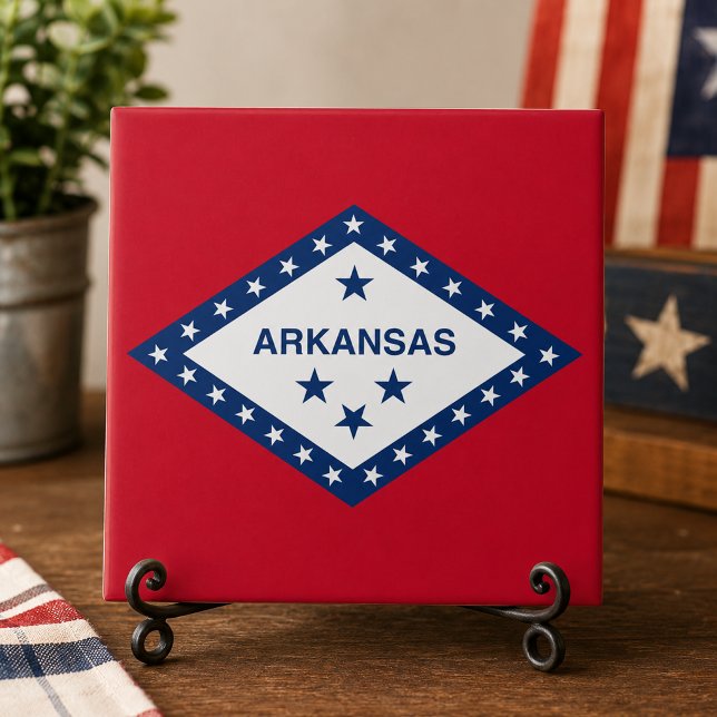 Arkansas State Flag Tile (Arkansas State Flag Tile)
