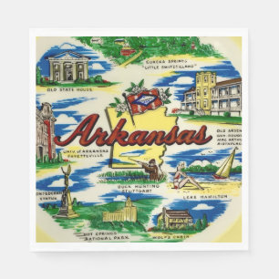 Arkansas State Party Napkin