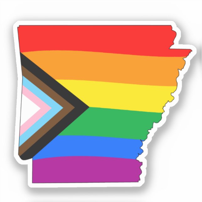 Arkansas State Pride LGBTQ Progress Pride (Front)
