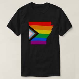 Arkansas State Pride LGBTQ Progress Pride T-Shirt