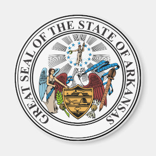 Arkansas State Seal Magnet
