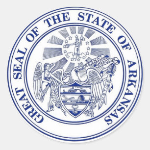 Arkansas State Seal Sticker