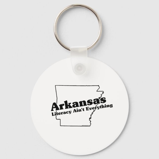 Arkansas State Slogan Key Ring (Front)
