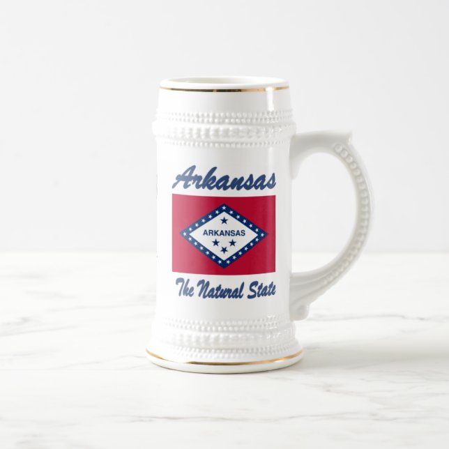 Arkansas The Natural State Beer Stein (Right)