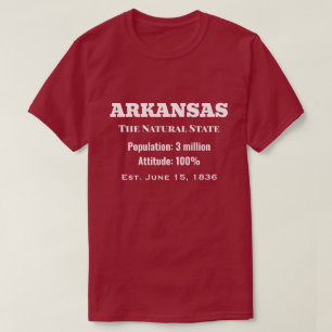 Arkansas: The Natural State T-Shirt