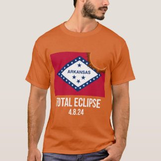 Arkansas Total Eclipse April 8 2024 T-Shirt
