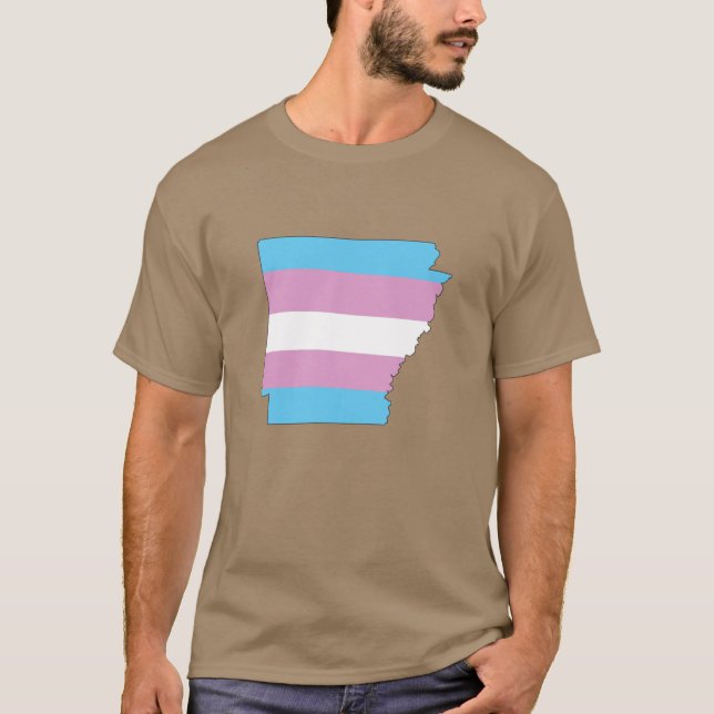 Arkansas Trans Pride T-Shirt (Front)