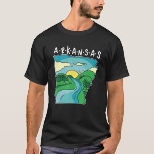 Arkansas Us State Vacation T-Shirt