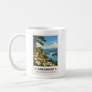 Arkansas USA – Vintage Travel Mug