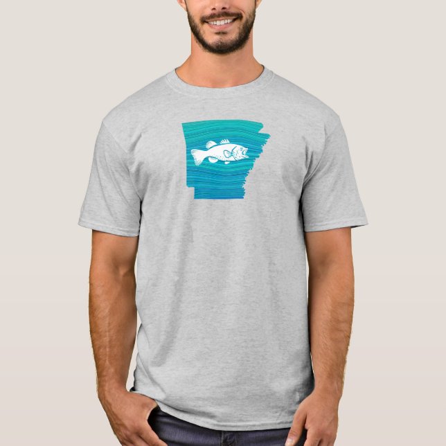 Arkansas Wave Fishing T-Shirt (Front)