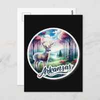 Arkansas, White-tailed deer, Postcrossing