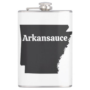 Arkansauce Hip Flask