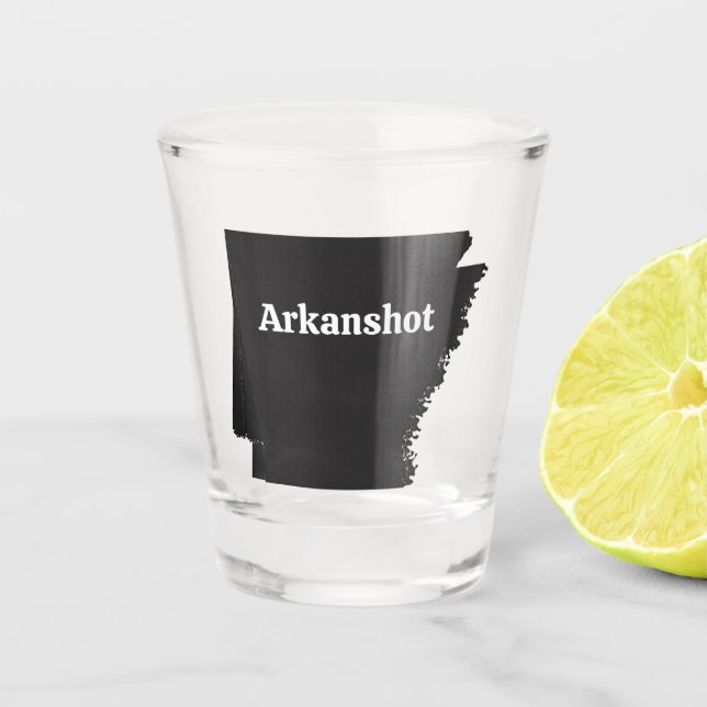 Arkanshot Shot Glass (Front)