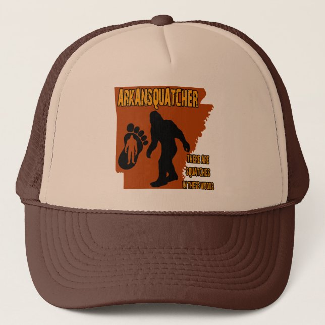 Arkansquatcher Trucker Hat (Front)