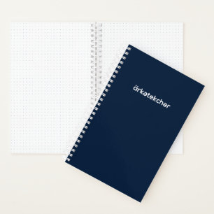 Arketekcher Spiral Dot Notebook