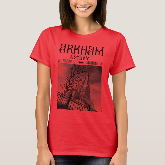 Arkham Asylum: Restricted T-Shirt (Front)