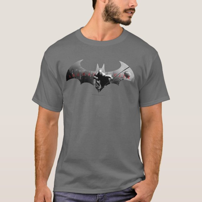 Arkham City Bat Symbol T-Shirt (Front)