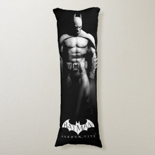 Arkham City Batman Black and White Wide Pose Body Cushion