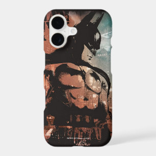 Arkham City Batman mixed media
