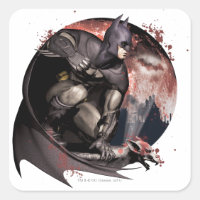 Arkham City Batman Moon