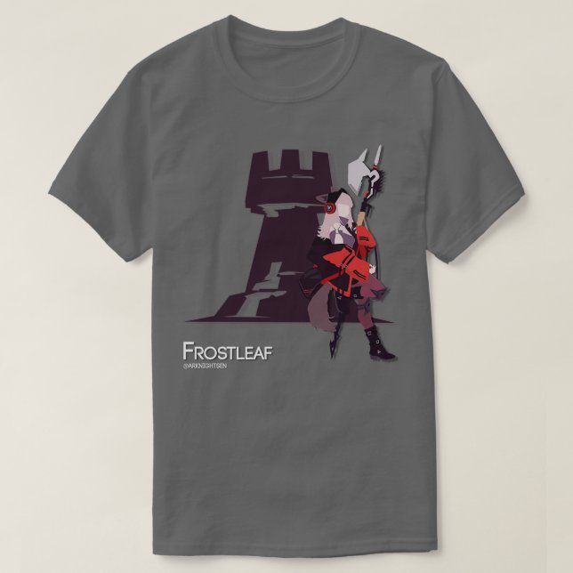 ARKNIGHTS FROSTLEAF MINIMALISTIC Classic TShirt (Design Front)