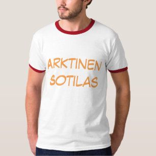 Arktinen Sotilas - Arctic Solider in Finnish T-Shirt