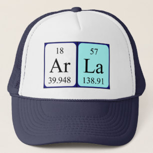 Arla periodic table name hat